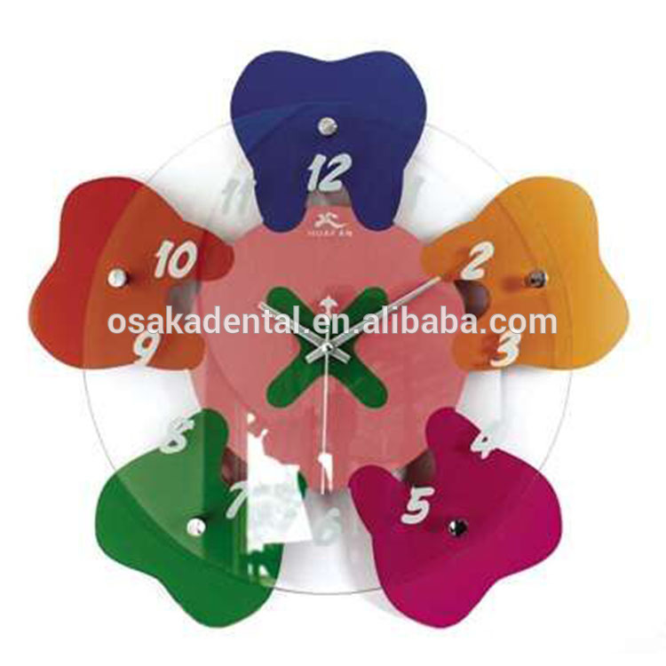 Teeth Shape Clock for Decoration
