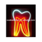 Teeth Shape Light for Decoration