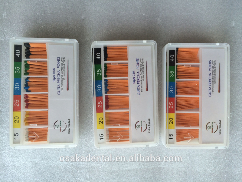 Osakadental Gutta Percha Points 02taper /dental material/orthodontic material