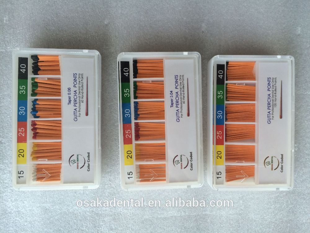 Osakadental Gutta Percha Points 02taper /dental material/orthodontic material