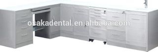 dental cabinet with stainless steel material for dental clinic