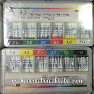 Dental Gutta Percha Points | Dental Absorbent Paper Point Depth mm Marked
