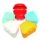 Hot Sale Colourful plastic denture box for keeping denture clean