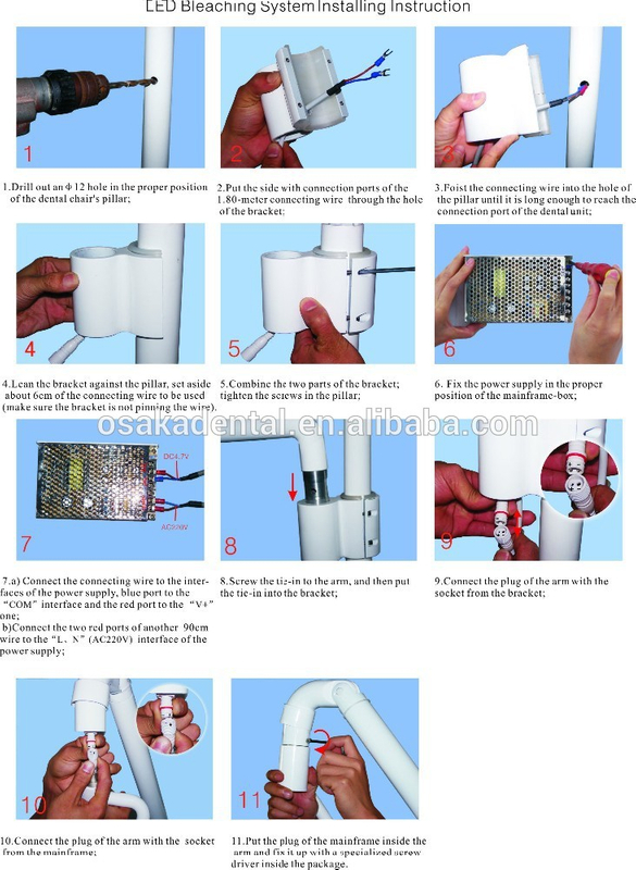 Dental Teeth Whitening / Bleaching Machine Connected with Dental Unit OSA-F283