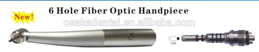 Dental Fiber Optic handpiece turbine with Multiflex Quick Coupling