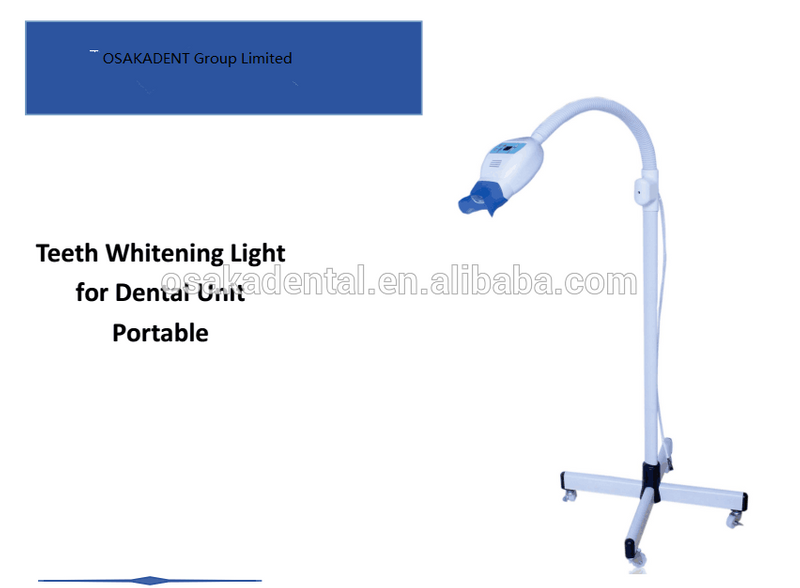 Dental Teeth Whitening with bleaching teeth