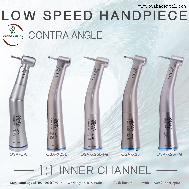 1:1 Inner Channel Contra Angle With(non) Fiber Optic Light