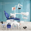 Microfiber Leather Dental Unit Set with Air Compressor Option 6