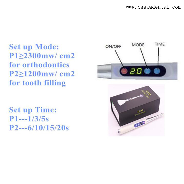 One Second Dental Curing Light OSA-F077-1S-3