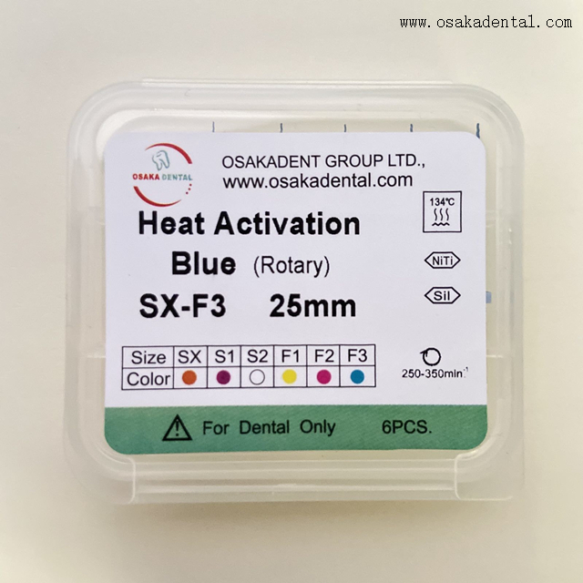 Heat Activation Blue Nit Rotary Dental Endodontic File