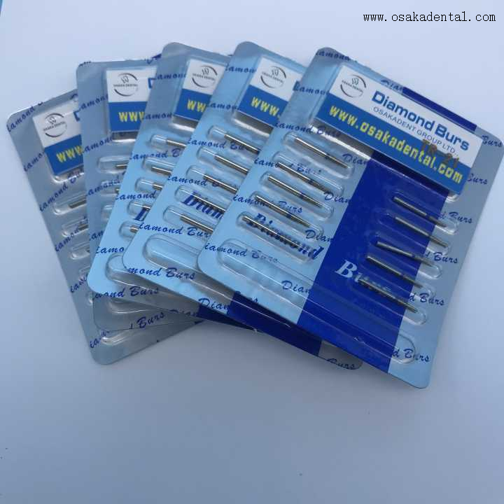 High Speed Dental Handpiece Diamond Dental Burs