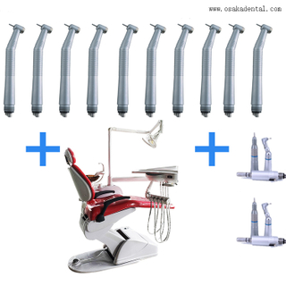 Dental Chair with Dental Handpiece And Low Speed Handpiece