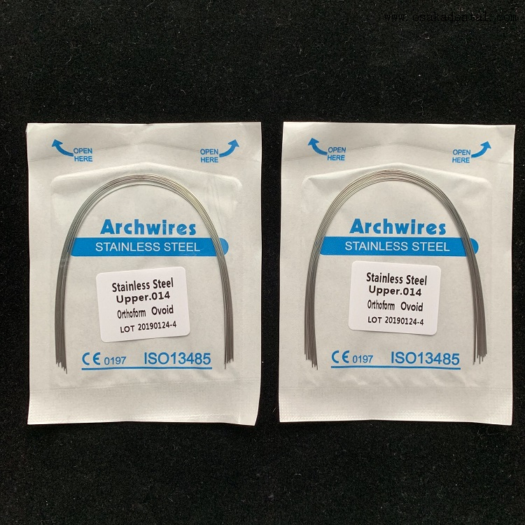 Stainless Steel Round Ovoid Othodontic Wire Accessories