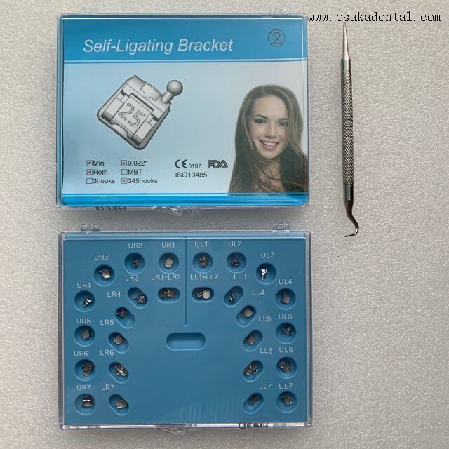 MBT Passive Self-ligating Dental Orthodontic Bracket