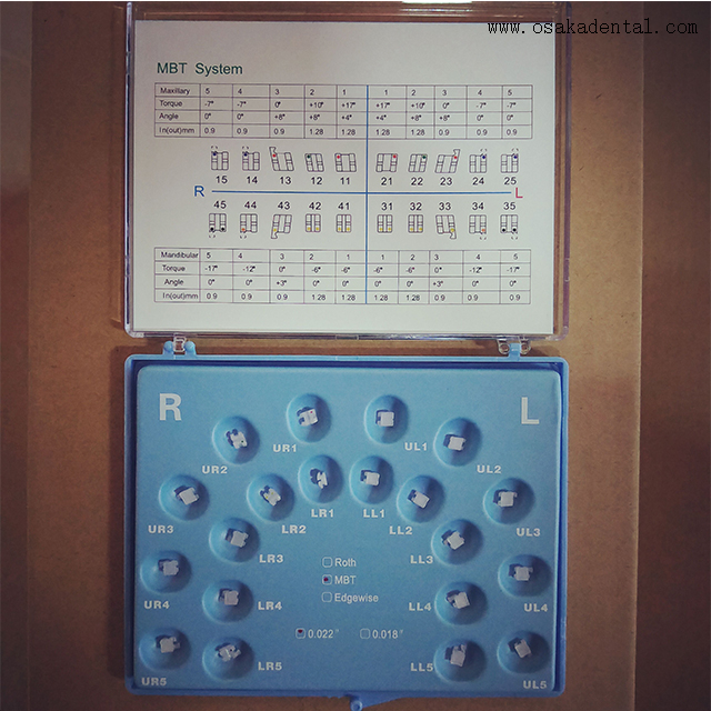 Ice Crystal Ceramic MBT Orthodontic Bracket