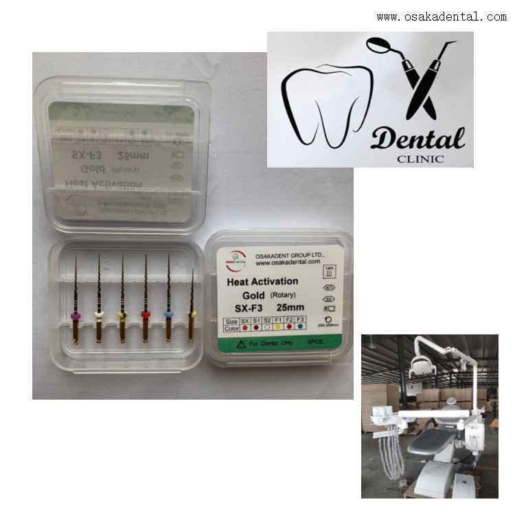 Endodontic File of niti heat activated root canal files for dental clinic