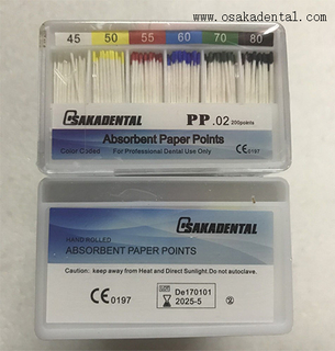 Dental Filling Material Dental 02 Taper Paper Points