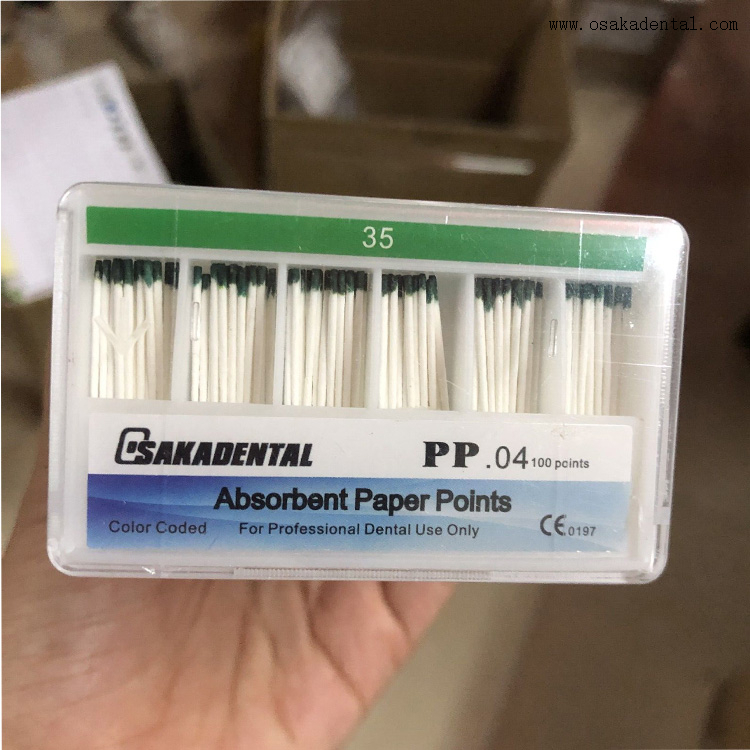 Dental Filling Material Dental 04 Taper Paper Points