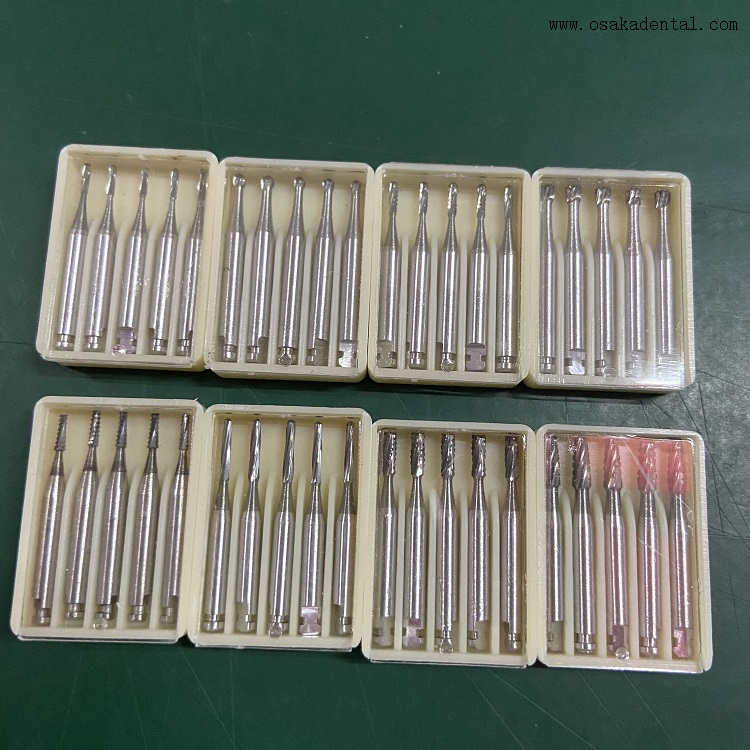 Box Packing RA Carbide Burs for Low Speed