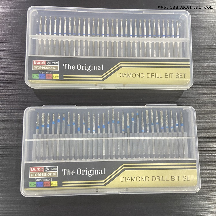 Dental HP Diamond Bur 30pcs/box Packing OSA-F265-5