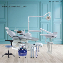 Economic Comfortable Dental Chair Unit with Light