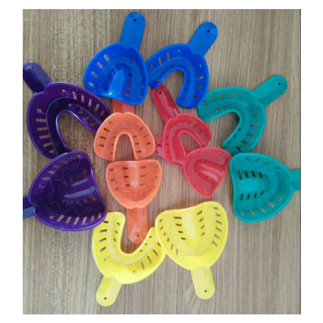 Colorful Disposable Dental Impression Tray Dental Consumables