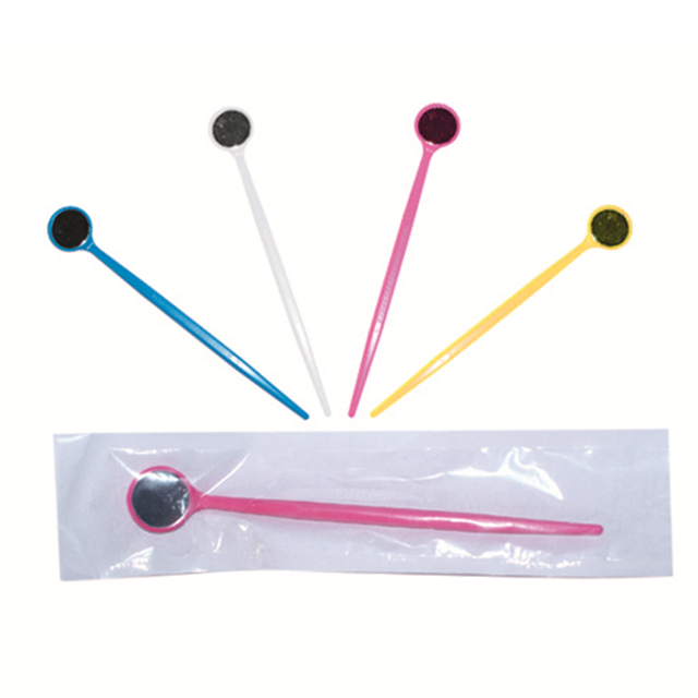 Colorful Disposable Dental Mirrors Dental Consumables