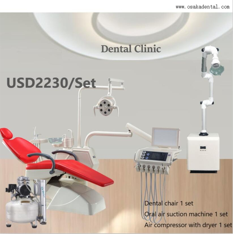Luxury Dental Chair Unit with Sensor Lamp