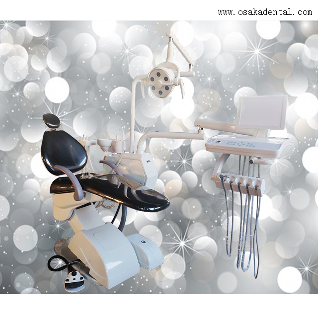 Black Color Dental Chair with Nice Strong Motor