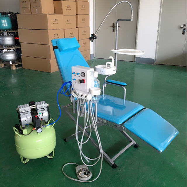Portable Dental Chair Unit with Compressor