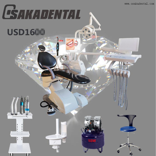 Dental Chair Unit Set for Clinic with Trolly