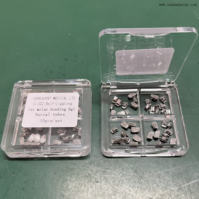 Self-ligating First Molar Bonding Single Buccal Tube