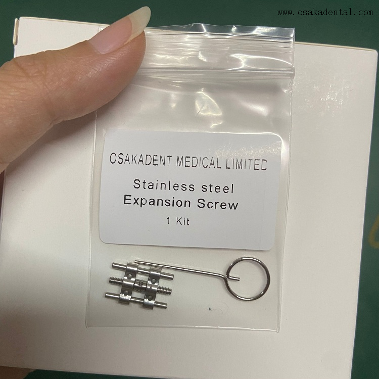 Dental Orthodontic Product Stainless Steel Expansion Screw 1 Sets/pk OSA-F729-24B