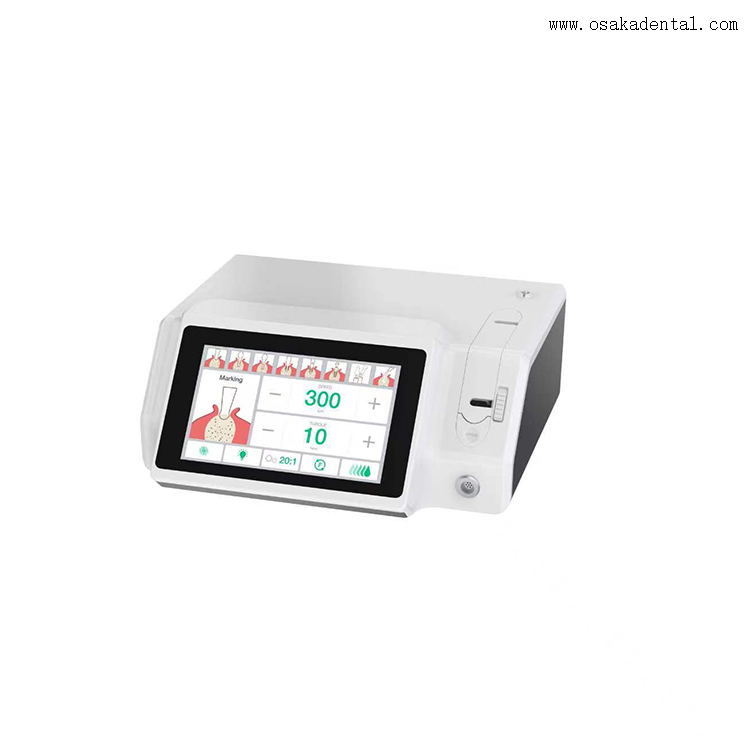Dental Implant Machine with Fiber Optic Contra Angle