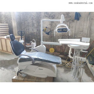 Dental chair with LED lamp and Economic dental chair