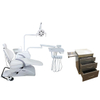 White Color Dental Chair Unit with Mobile Cabinet
