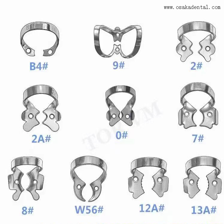Dental Material Dental Stainless Steel Rubber Dam Clip