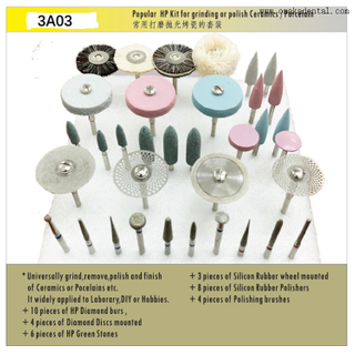 Dental Grinding Or Polish Porcelain Or Ceramics HP Kit 