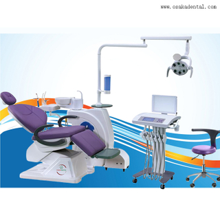 Dental chair with moving cart and strong quality control system