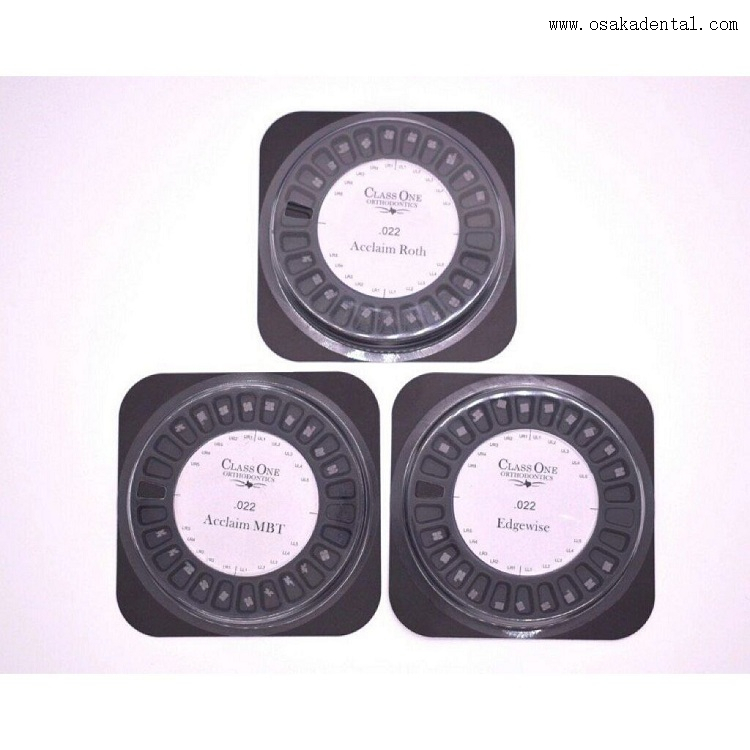 Dental Ortho Bracket Ceramic Bracket (Groove Base) Edgewise/ Roth/ MBT OSA-F693