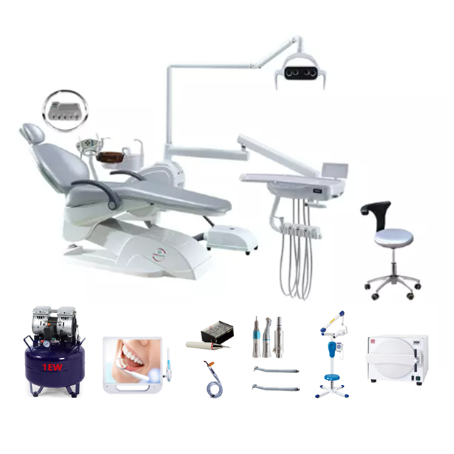 Stable Quality And Economic Dental Chair Unit with Led Lamp