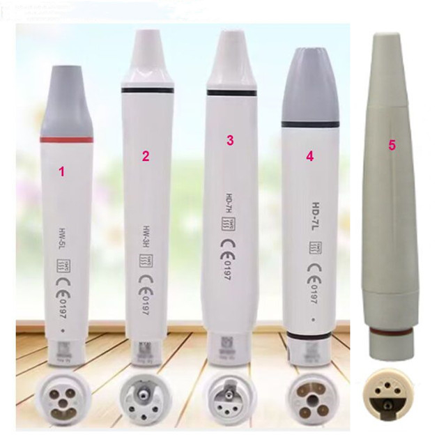 A Dental Scaler Handpiece With Led Or No Led for Different Scaler