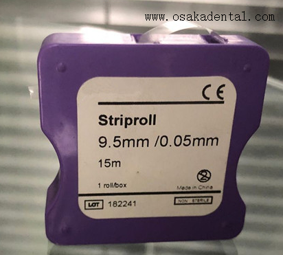 STRIPROLL- RESIN for dental treatment for dental handpiece