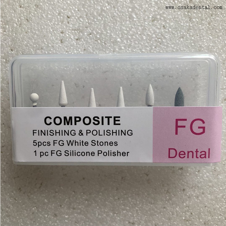 Dental Polishing And Finishing White Stone Kit