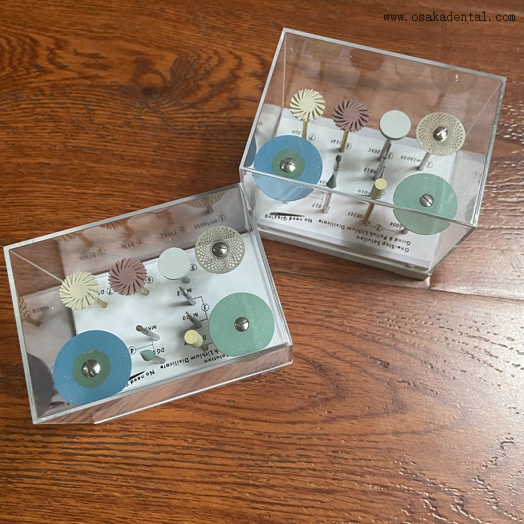 Dental Grinding And Polishing Kit for Lithium Disilcate OSA-3A09