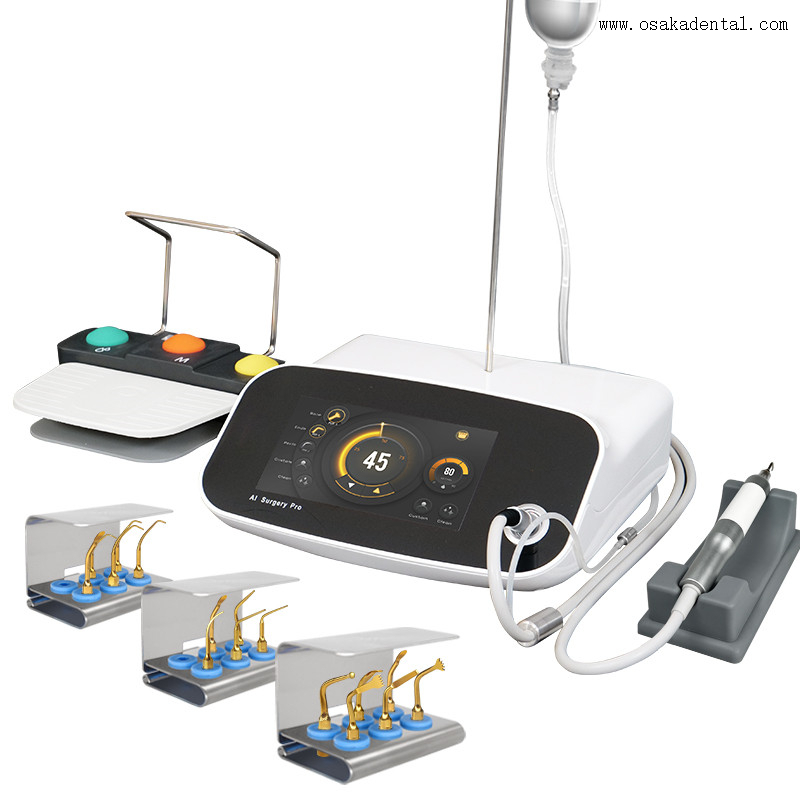 Portable bone Piezo Dental Surgery Machine With Led Light contra angle