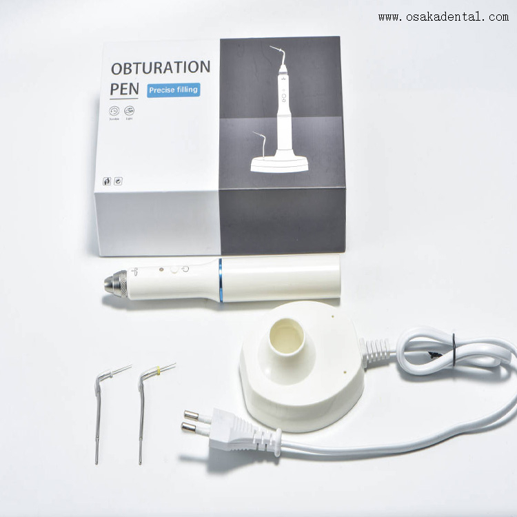 Dental Obturation Pen Which Can Be Plugged The Heating Pin into The Base
