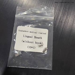 Dental Orthodontic Lingual Sheath (without Hook)