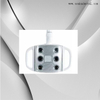Surgical Electric Cover Dental Chair with twist instrument tray