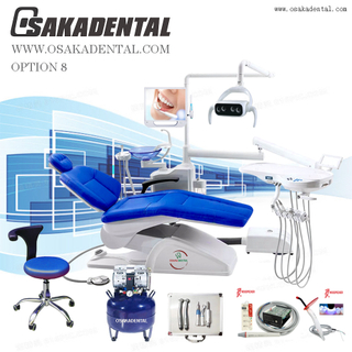 Dental unit set with dental handpiece and full option